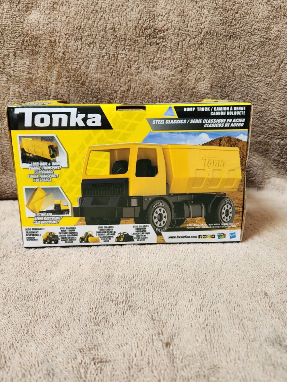 TONKA Steel Classics Toy Dump Truck and Bulldozer = NEW - Picture 5 of 8